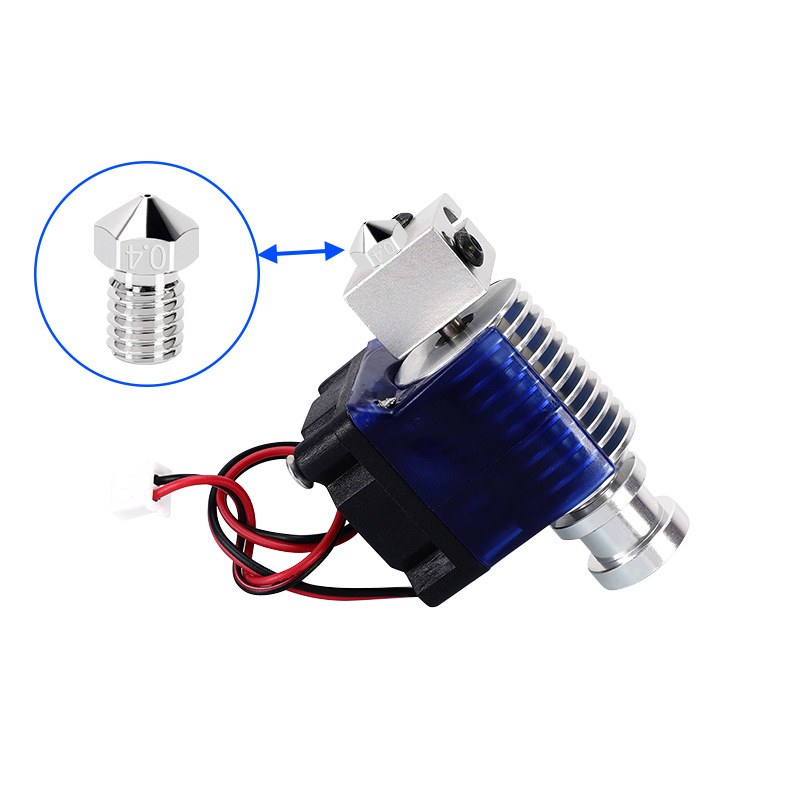 0.3mm C-SERIES Latão Revestido a Níquel Nozzle V6 (compatível com E3D Electroplated nickel plated high Temp H59 ) - AIMSOAR - Image 6