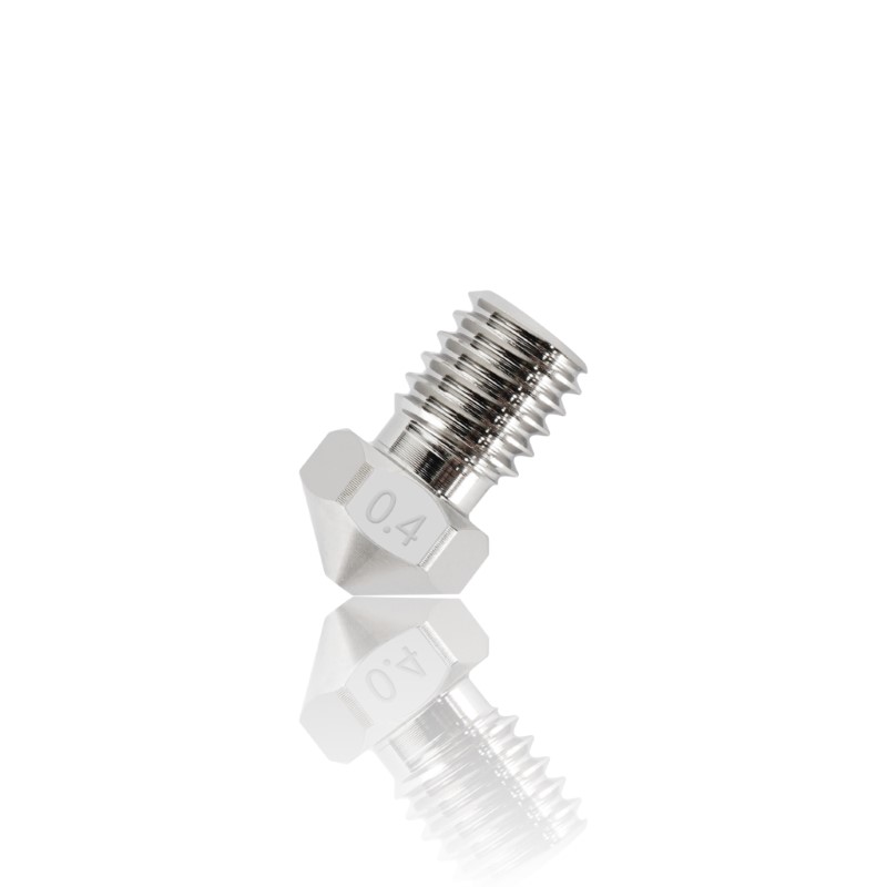 0.6mm C-SERIES CuCrZr (Copper Chromium Zirconium) Nozzle V6 (compatível com E3D High Temperature PEEK PEKK PEI ) - AIMSOAR
