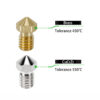 0.6mm C-SERIES CuCrZr (Copper Chromium Zirconium) Nozzle V6 (compatível com E3D High Temperature PEEK PEKK PEI ) - AIMSOAR