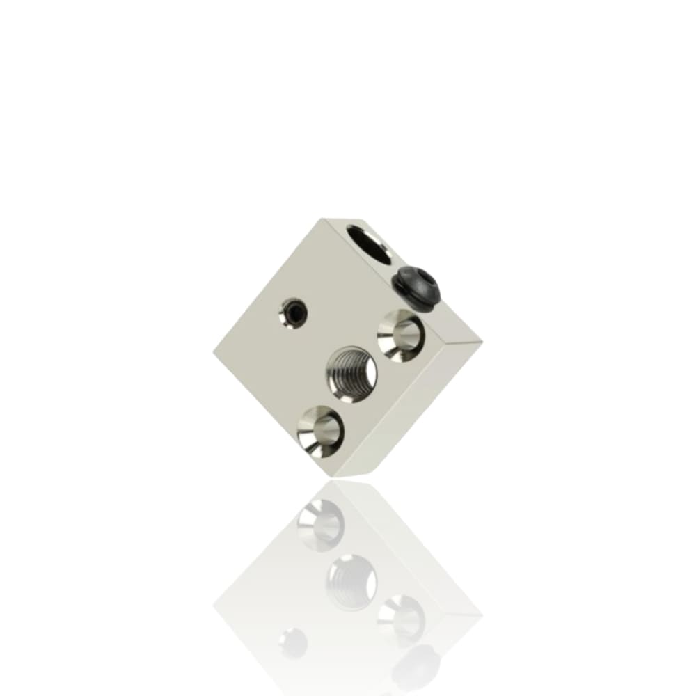 Heat Block Brass de níquel de cobre de alta temperatura 550ºC para CR10 Ender 3 20X20X10mm  ( Heatblock bloco de aquecimento ) - AIMSOAR - Image 5