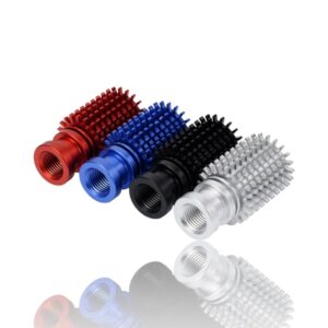 Heat Sink V6 Clone upgraded version Alumínio Vermelho, modelo com rosca M10 ( Heatsink bloco de aquecimento compatível com E3D ) - AIMSOAR