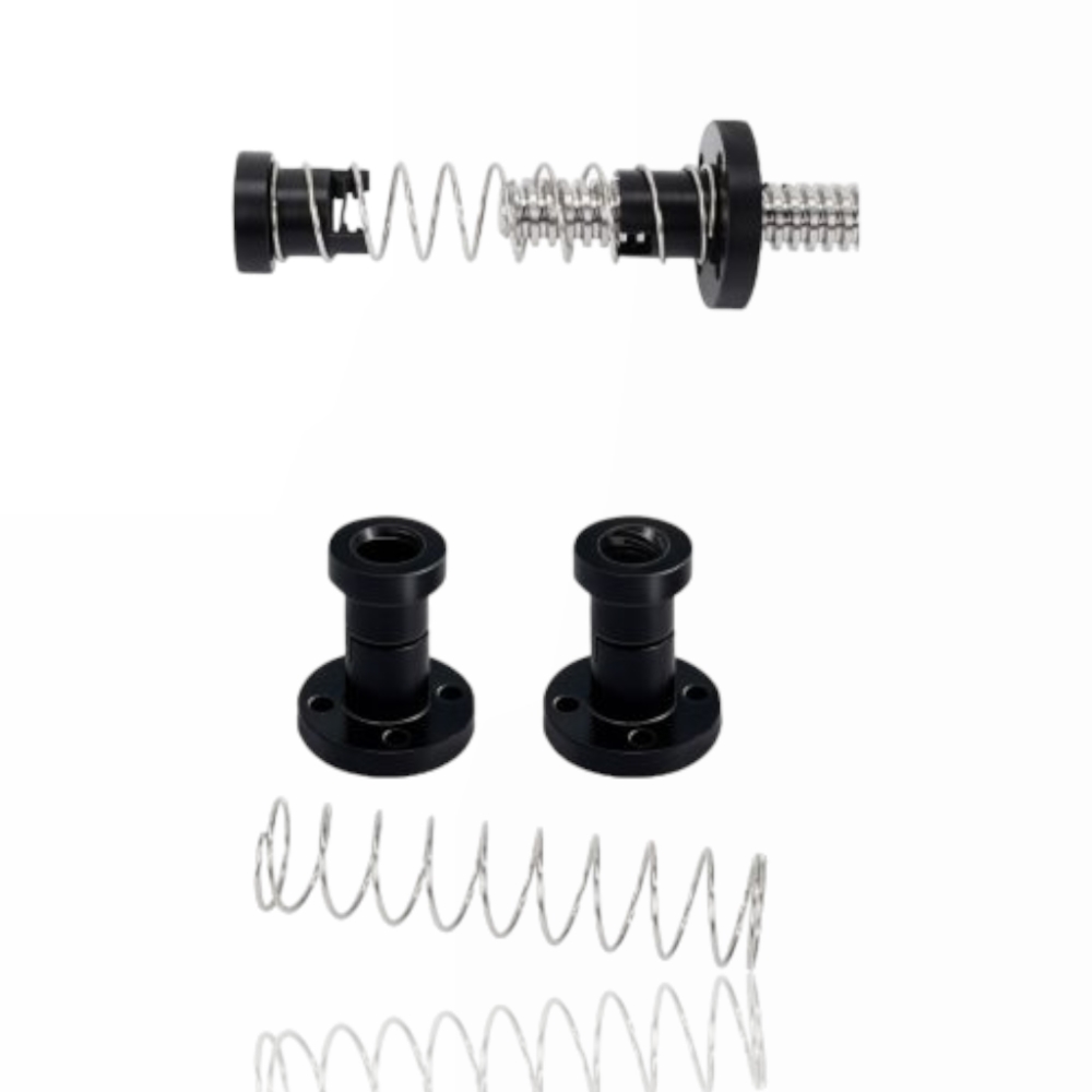 Porca POM T8 Anti-Backlash para Varões Trapezoidal T8 8mm Lead Passo 2mm (Lead Screw Flexible)  - AIMSOAR - Image 2