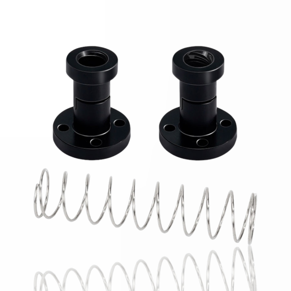 Porca POM T8 Anti-Backlash para Varões Trapezoidal T8 8mm Lead Passo 2mm (Lead Screw Flexible)  - AIMSOAR