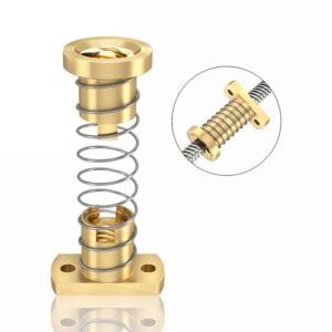 Porca T8 Latão Lead 2mm Flexible H - AIMSOAR