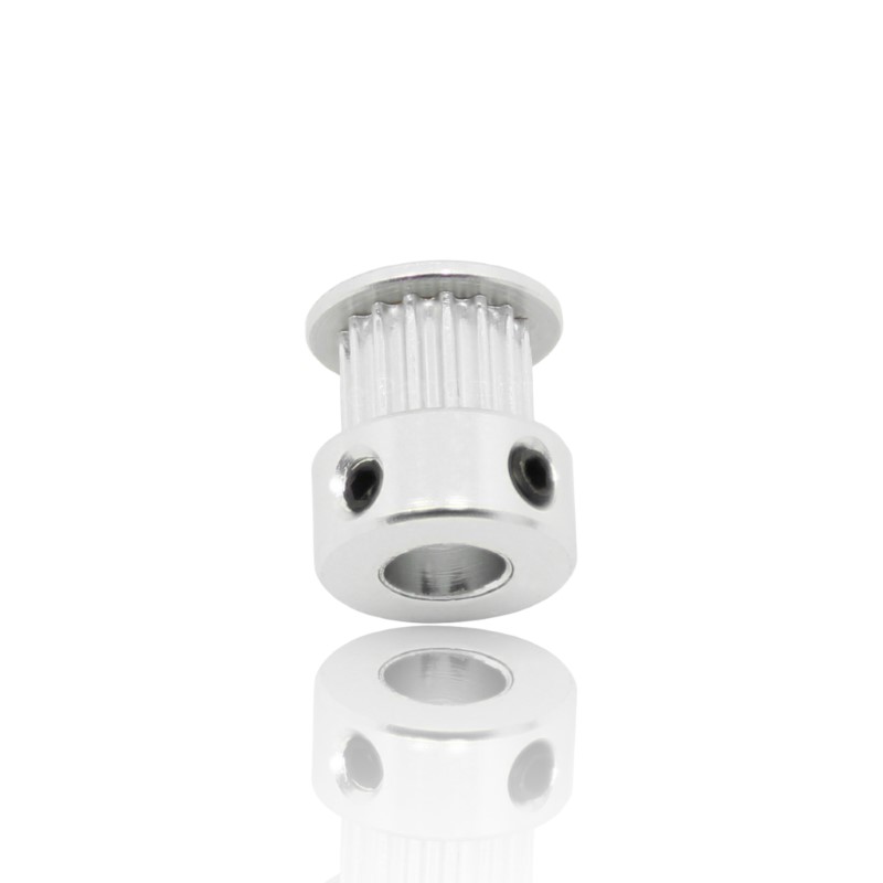 Polia para Correia GT2 20 Dentes 16mm 6.35mm Furo Alumínio ( GT2 timing belt pulley) - AIMSOAR
