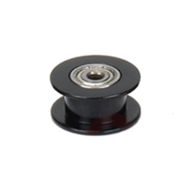 Polia para alinhamento Correia GT2 16 sem Dentes Rolamento 3mm Furo Alumínio Preto ( GT2 timing belt pulley) - AIMSOAR - Image 8
