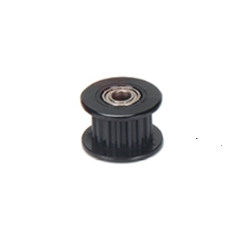 Polia para alinhamento Correia GT2 16 sem Dentes Rolamento 3mm Furo Alumínio Preto ( GT2 timing belt pulley) - AIMSOAR - Image 9