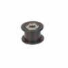 Polia para alinhamento Correia GT2 16 sem Dentes Rolamento 3mm Furo Alumínio Preto ( GT2 timing belt pulley) - AIMSOAR