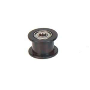 Polia para alinhamento Correia GT2 16 sem Dentes Rolamento 3mm Furo Alumínio Preto ( GT2 timing belt pulley) - AIMSOAR
