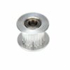 Polia para alinhamento Correia GT2 20 Dentes 10mm Correia Rolamento 5mm Furo Alumínio ( GT2 timing belt pulley ) - AIMSOAR