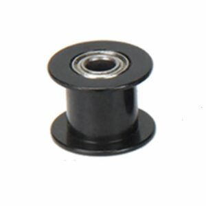 Polia para alinhamento Correia GT2 20 sem Dentes 10mm Correia Rolamento 5mm Furo Alumínio Preto ( GT2 timing belt pulley) - AIMSOAR