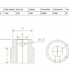 Engrenagem dentada Polia 36 dentes 5mm Alimentador do Extrusor (Feed wheel feeder ) - AIMSOAR