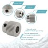 Engrenagem dentada Polia 36 dentes 5mm Alimentador do Extrusor (Feed wheel feeder ) - AIMSOAR