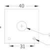 Heat Sink Makerbot Dissipador para Motor ( Extruder Heatsink ) - AIMSOAR