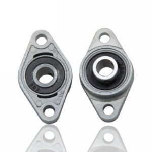 Mancal (Suporte Apoio Fixo Rolamento)  Horizontal para Fuso de Esferas KFL000 - AIMSOAR