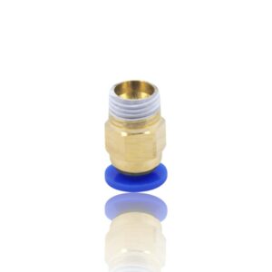 PC4-1/8 Conector Pneumático Vazado  para tubo PTFE 4mm Quick Push-In - AIMSOAR