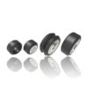 Rolamento 625zz 5mm Transparente  Revestidos para T/V-Slot V-Type POM (roda Pulley V wheel compatível com Creality, ANET e outras marcas) - AIMSOAR