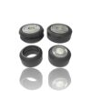 Rolamento 625zz 5mm Transparente  Revestidos para T/V-Slot V-Type POM (roda Pulley V wheel compatível com Creality, ANET e outras marcas) - AIMSOAR