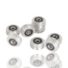 Rolamento 625zz 5mm Transparente  Revestidos para T/V-Slot V-Type POM (roda Pulley V wheel compatível com Creality, ANET e outras marcas) - AIMSOAR
