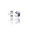 Rolamento 625zz 5mm Transparente Revestidos para T/V-Slot D-Type POM (roda Pulley wheel compatível com Creality, ANET e outras marcas) - AIMSOAR