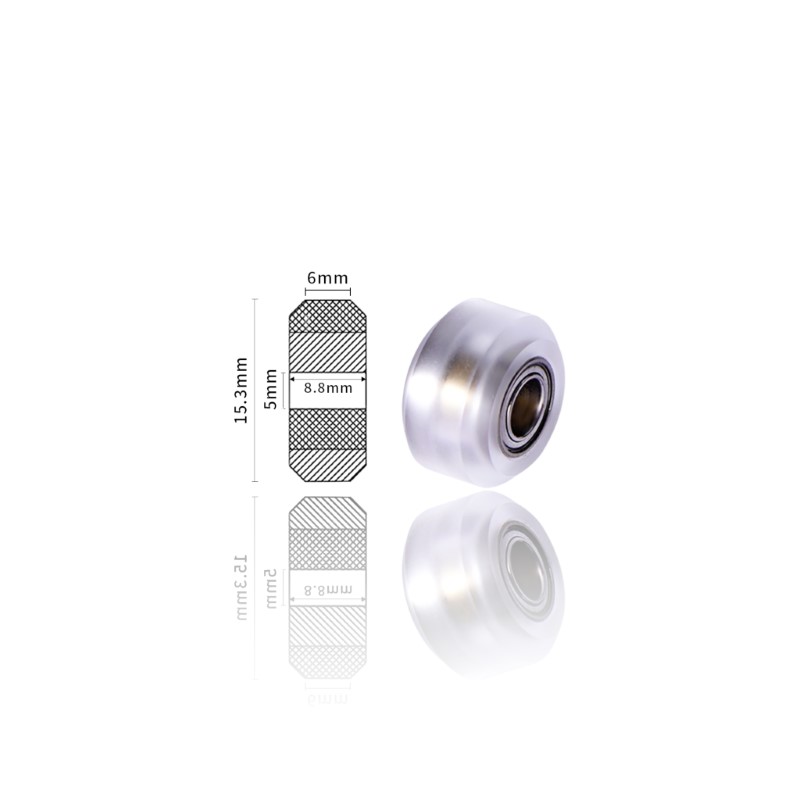 Rolamento 625zz 5mm Transparente Revestidos para T/V-Slot D-Type POM (roda Pulley wheel compatível com Creality, ANET e outras marcas) - AIMSOAR - Image 13