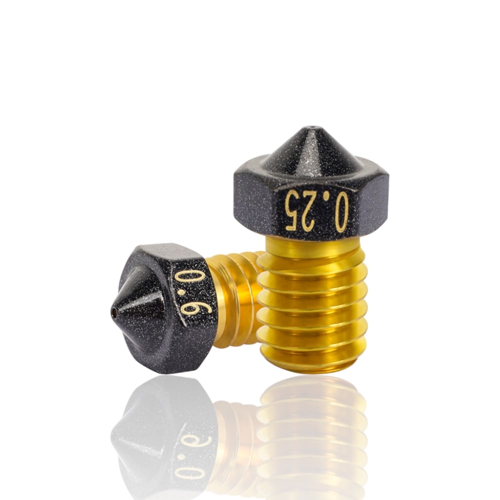 1.0mm Nozzle E3D Latão Teflon Plated PTFE Coated - AIMSOAR