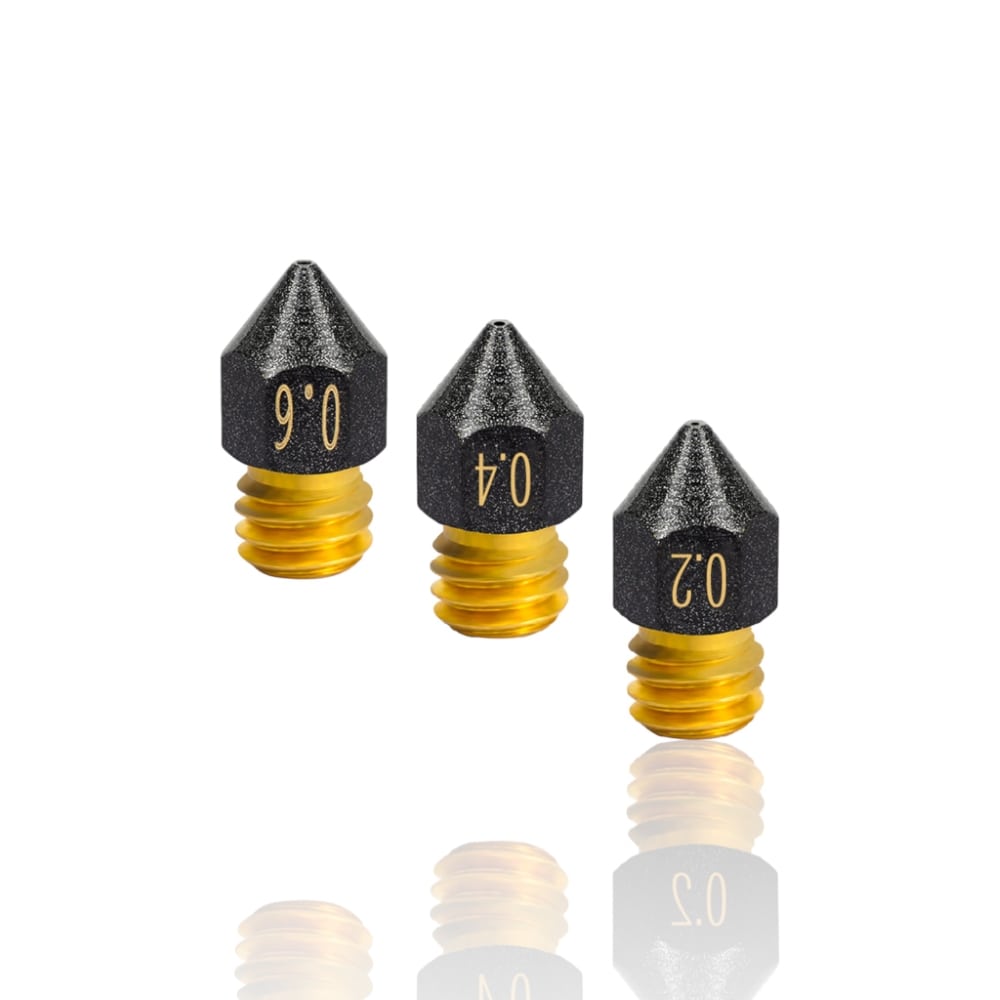 0.6mm Nozzle MK8 Latão Teflon Plated PTFE Coated - AIMSOAR