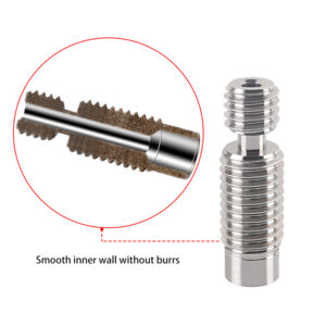 Heat Break V6 TITÂNIO TC4 Clone ALL METAL ( Heatbreak titanium alloy V6 remote throat compatível com E3D V6 ) - AIMSOAR