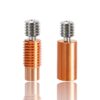 Heat Break Bi-Metal TITÂNIO Cobre E3D V6 Clone com Rosca ( Heatbreak titanium alloy red copper Copper thread) - AIMSOAR