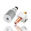 Heat Break Bi-Metal TITÂNIO Cobre E3D V6 Clone com Rosca ( Heatbreak titanium alloy red copper Copper thread) - AIMSOAR