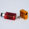 Heat Break Bi-Metal TITÂNIO Cobre Vermelho Clone ( Heatbreak CR10 titanium alloy throat Red  Copper) - AIMSOAR