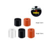 Espaçador Silicone Preto 18mm de compressão para nivelamento da hotbed (leveling shock absorber Spring) - AIMSOAR