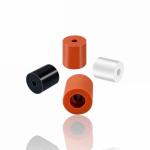 Espaçador Silicone Branco 18mm de compressão para nivelamento da hotbed (leveling shock absorber Spring) - AIMSOAR