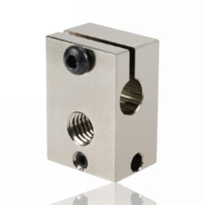 Bloco Aquecedor de Cobre Niquelado PT100 para Temperaturas até 550 Graus - AIMSOAR