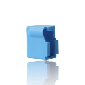 Isolamento de silicone Azul para Heat Block E3D Volcano PT100 Clone Alumínio - AIMSOAR