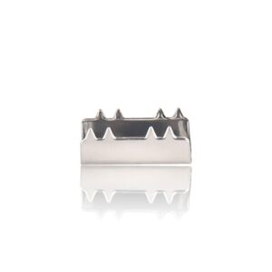 Clip Fixador Serrilhado Cravar Correia com fecho GT2 6mm largura (2GT-6 Timing belt fix clip ) - AIMSOAR