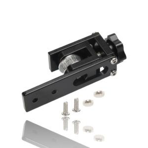 Tensionador Tensor Regulador Tensão Embutido Preto Correia GT2 eixo Y perfil 2020 (2GT-6 Timing belt ajuster) - AIMSOAR