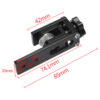 Tensionador Tensor Regulador Tensão Correia GT2 eixo X ou Y perfil 2020 (2GT-6 Timing belt ajuster) - AIMSOAR