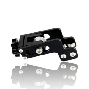Tensionador Tensor Regulador Tensão Preto Correia GT2 eixo Y perfil 2020 (2GT-6 Timing belt ajuster) - AIMSOAR
