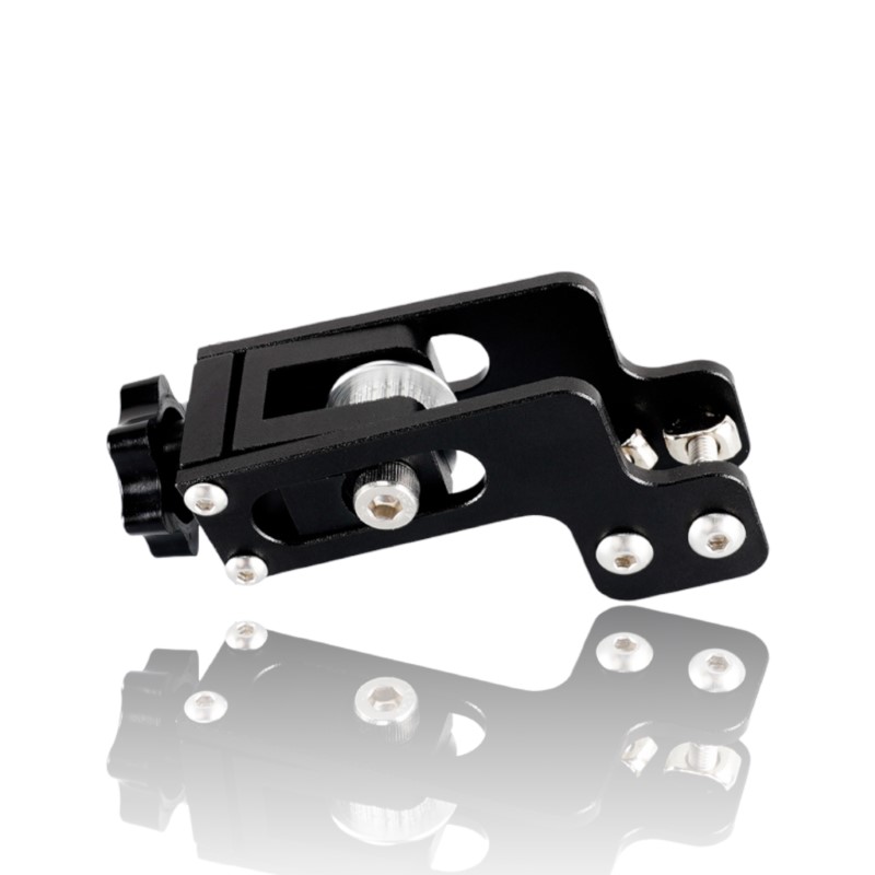 Tensionador Tensor Regulador Tensão Preto Correia GT2 eixo Y perfil 2020 (2GT-6 Timing belt ajuster) - AIMSOAR