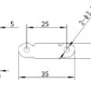 Clip Mola Vidro hotbed Cama Quente Plataforma Heatbed (Hot Bed Glass Plate Holder Stainless Steel fixing clamp) - AIMSOAR