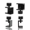 KIT 4 Clip Mola Vidro hotbed Cama Quente Plataforma Carbon Crystal Glass Heatbed CR10 Ender 3 (Hot Bed Glass Plate Holder Stainless Steel fixing clamp) - AIMSOAR