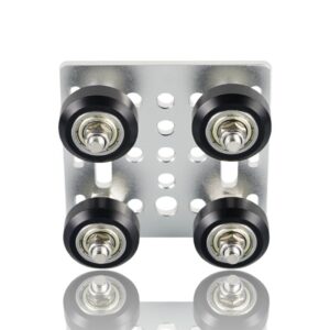 Gantry Plate V-Slot 2020 com Rolamentos D-Type POM - AIMSOAR