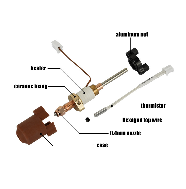 0.4mm Brass Creality Quick-Swap Unicorn Nozzle K1C K1 Max  - AIMSOAR - Image 16