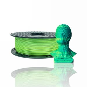 PLA Dual 10m (Amostra) Blue-Green - Azurefilm