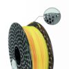 PLA Dual 10m (Amostra) Neon Yellow-Pink - Azurefilm