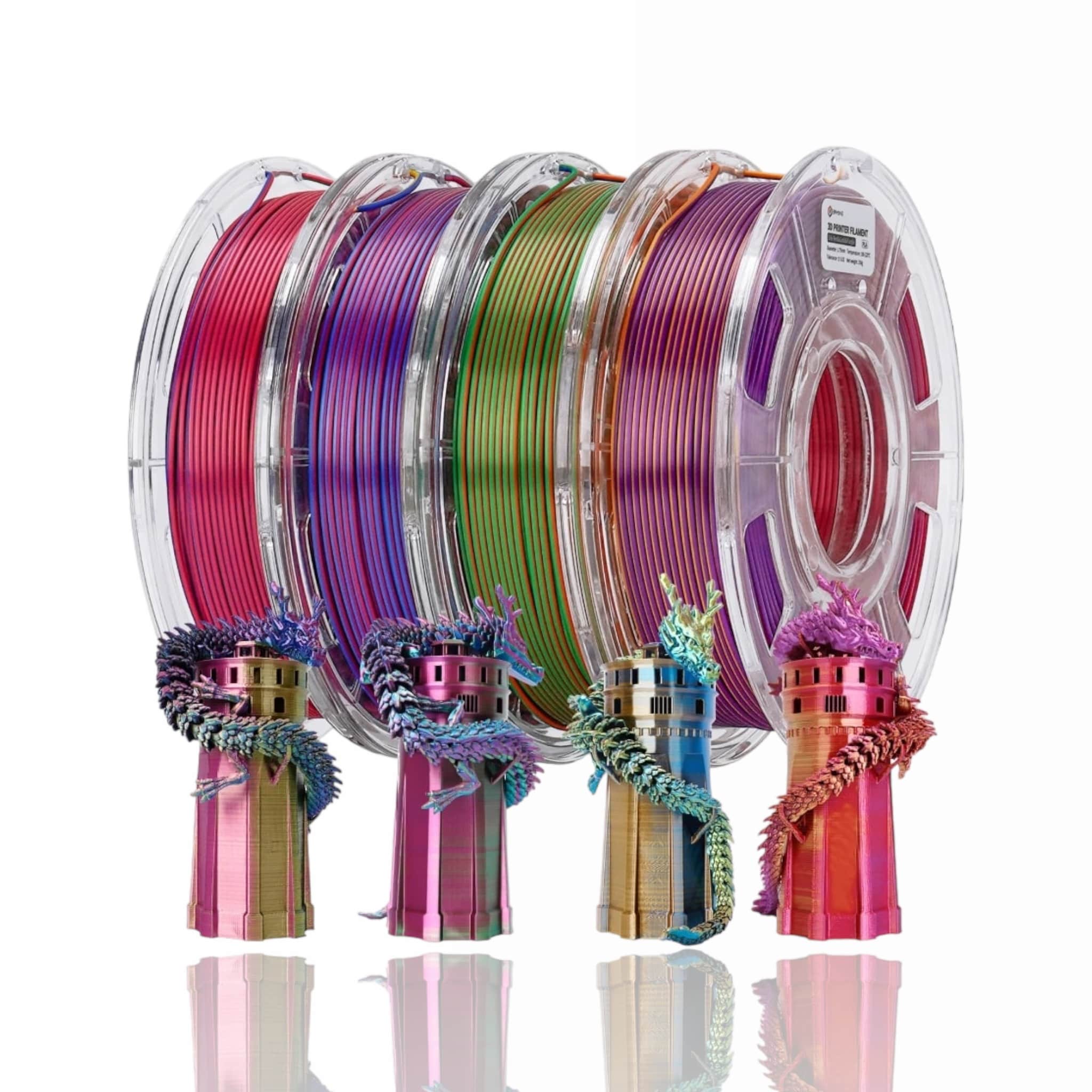 PLA Silk Tri-Color Combination 1kg (4x 250g) Pack 2 - ERYONE