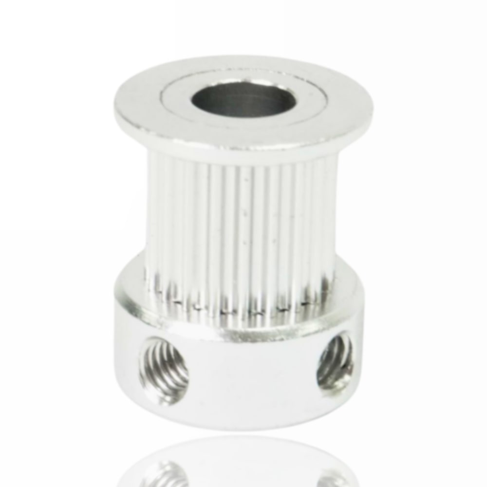 Polia Sincronizadora Dentada para GT2 (20 Dentes - Furo de 5mm - Largura de 9mm - Voron) - AIMSOAR