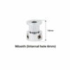 Polia para Correia GT2 16 Dentes 14mm 6mm Furo Alumínio ( GT2 timing belt pulley) - AIMSOAR