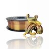 PLA 10m (Amostra) Silk Rainbow Amber - Azurefilm